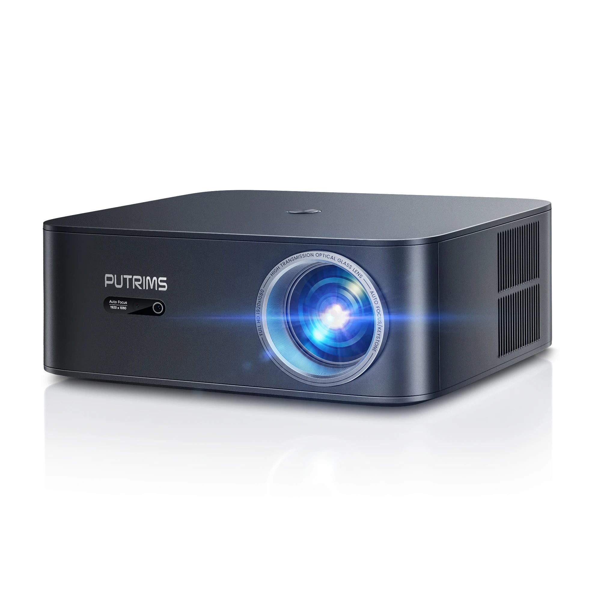 Proyector FHD 1080P Proyector Bluetooth WiFi Netflix Oficialmente y Enfoque automático AI 1500 ANSI 30000 lúmenes Enfoque automático Soporte 4K